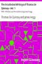 [Gutenberg 18862] • The Uncollected Writings of Thomas de Quincey—Vol. 1 / With a Preface and Annotations by James Hogg